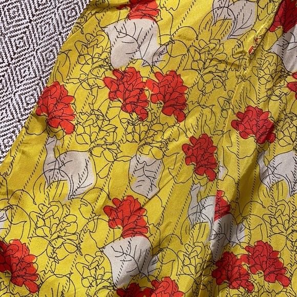 Anthropologie Tulle Coat Size L Lined ZipFront - Picture 9 of 14